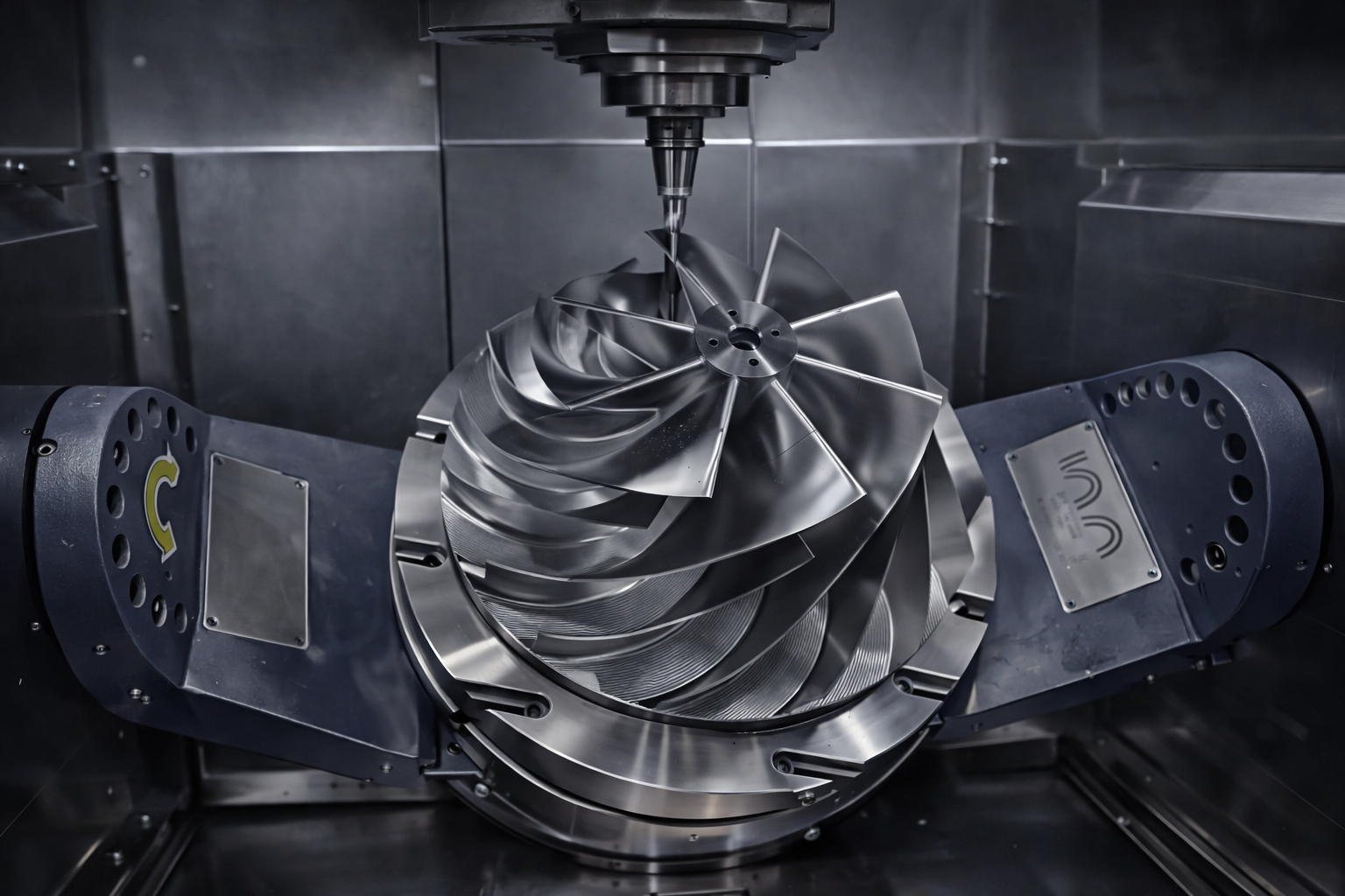 5-Axis CNC Machining Detail